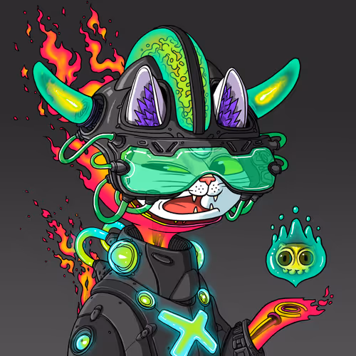Alien Cat #1806