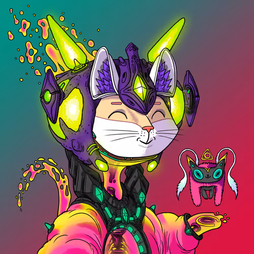 Alien Cat #9830
