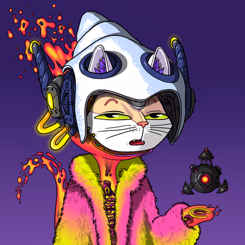 Alien Cat #8619