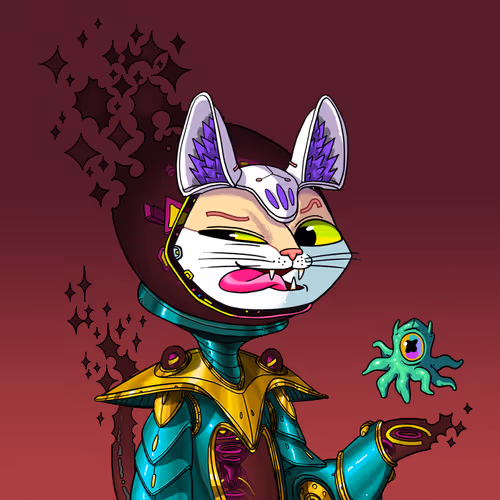 Alien Cat #9915