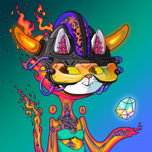 Alien Cat #9612