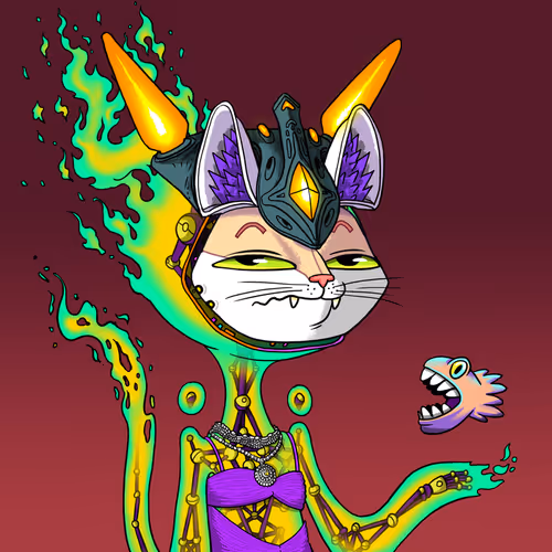 Alien Cat #8551