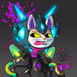 Alien Cat #1925