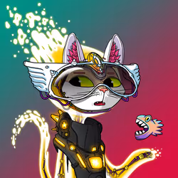 Alien Cat #9283