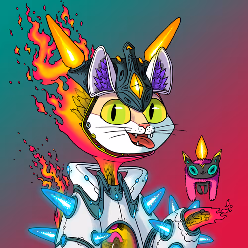Alien Cat #543