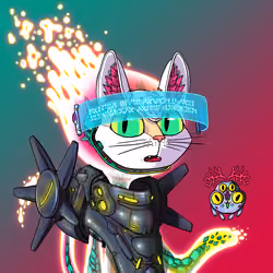 Alien Cat #6140