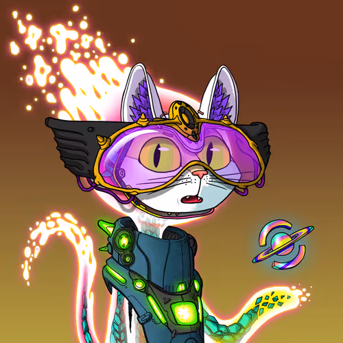 Alien Cat #7134