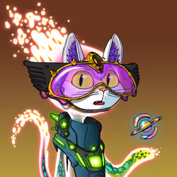 Alien Cat #7134