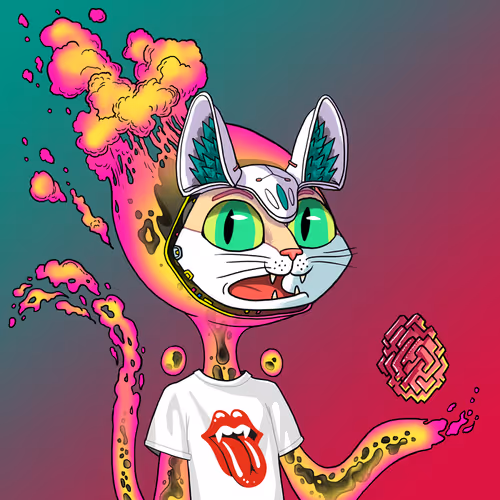 Alien Cat #7409