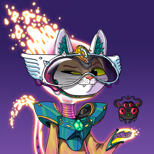 Alien Cat #8963