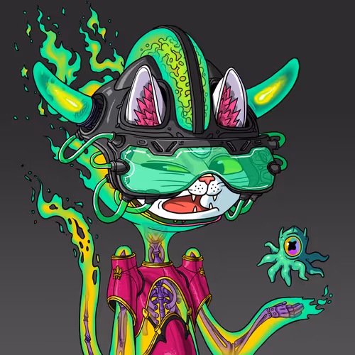Alien Cat #3064
