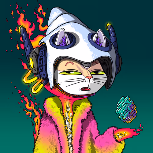 Alien Cat #2855
