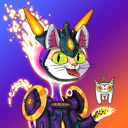 Alien Cat #7452