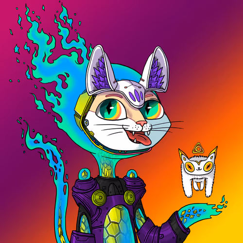 Alien Cat #2999