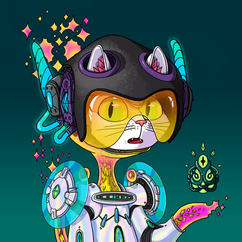 Alien Cat #10200