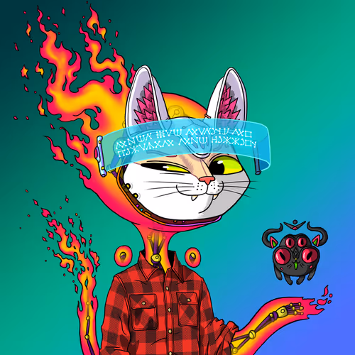 Alien Cat #1614