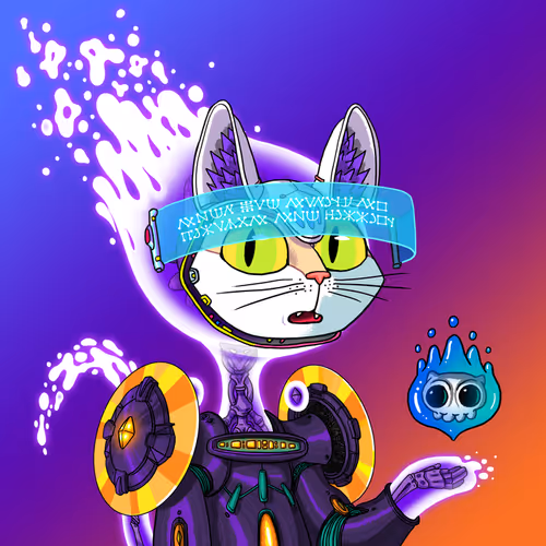 Alien Cat #10107