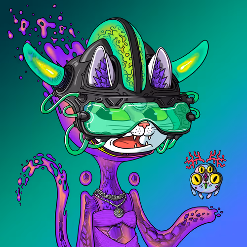 Alien Cat #8576