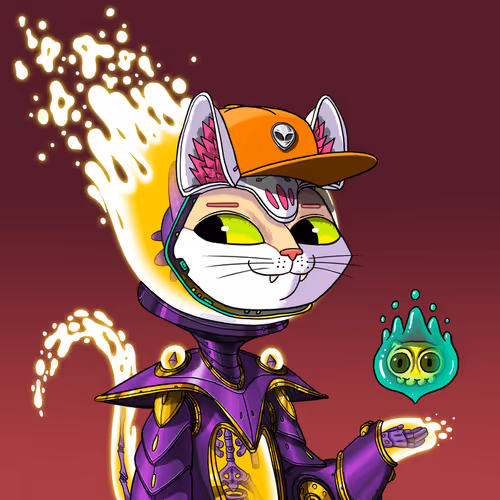 Alien Cat #1563