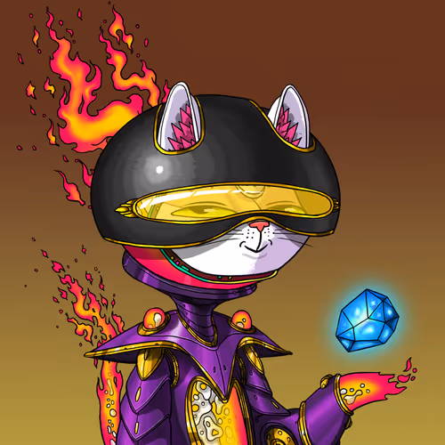 Alien Cat #8973