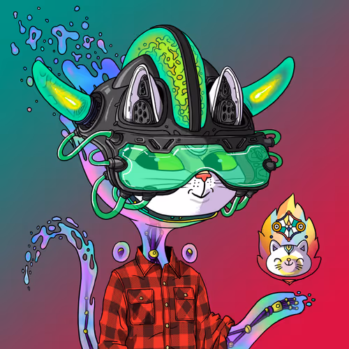 Alien Cat #8065