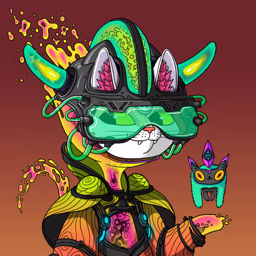Alien Cat #8174