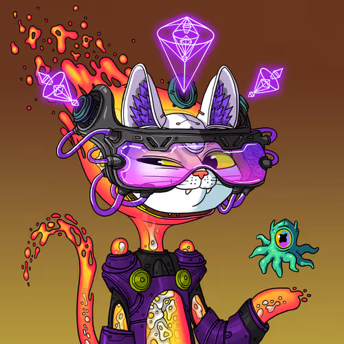 Alien Cat #7951