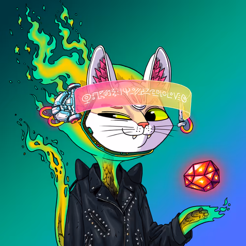 Alien Cat #1105