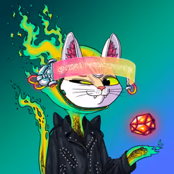 Alien Cat #1105