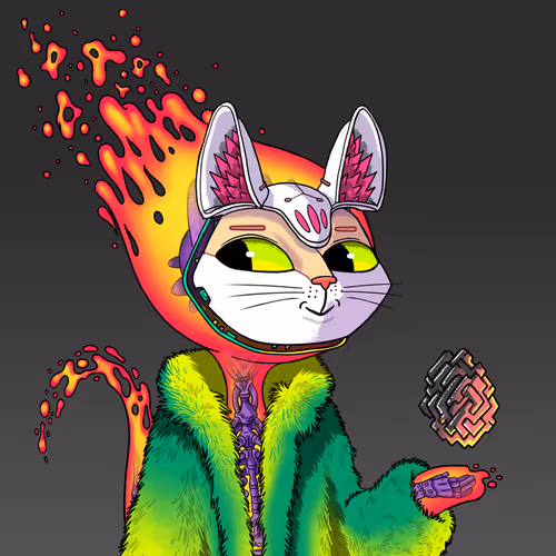 Alien Cat #4258