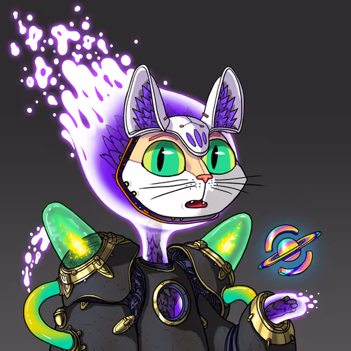 Alien Cat #1747