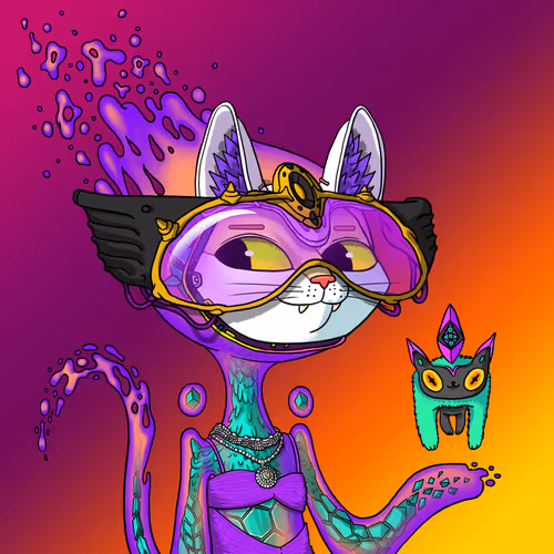 Alien Cat #5077