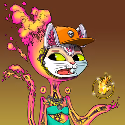 Alien Cat #8199