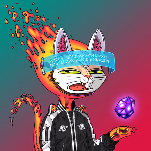 Alien Cat #7877
