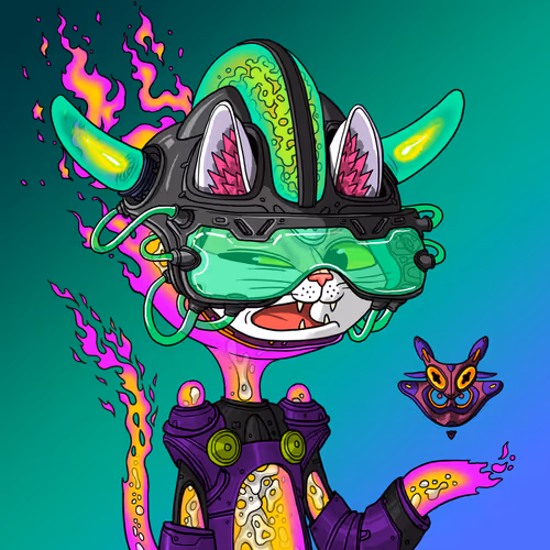 Alien Cat #3482
