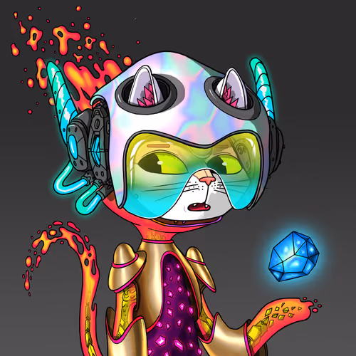 Alien Cat #7758