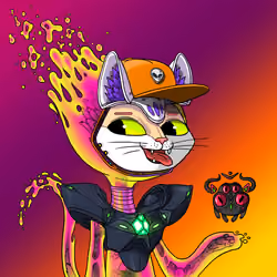 Alien Cat #9256