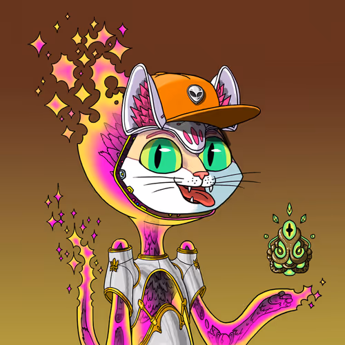 Alien Cat #9547