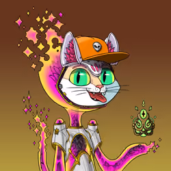 Alien Cat #9547