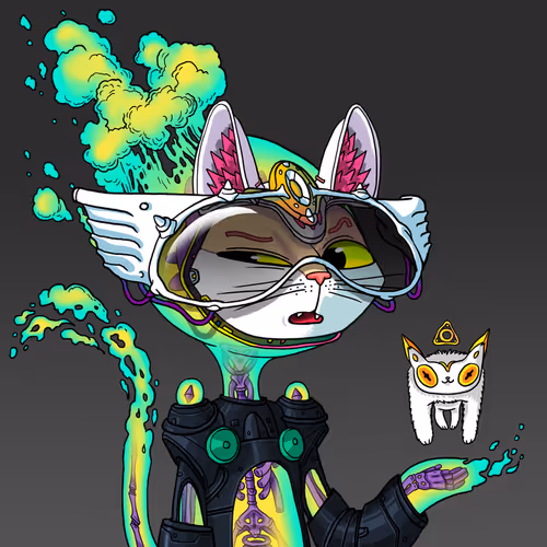 Alien Cat #6118
