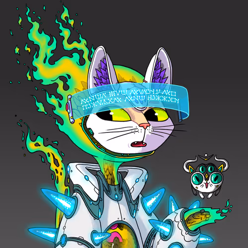 Alien Cat #4643