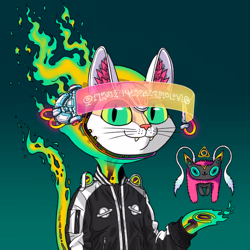 Alien Cat #4634