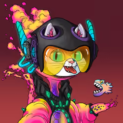 Alien Cat #854