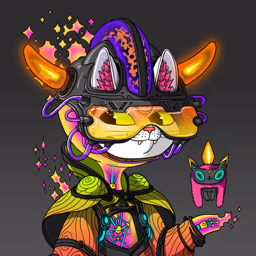 Alien Cat #807