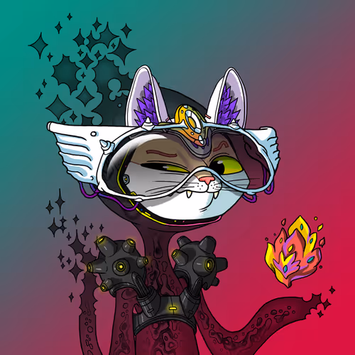 Alien Cat #4256