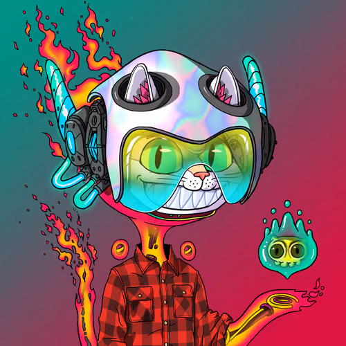 Alien Cat #7814