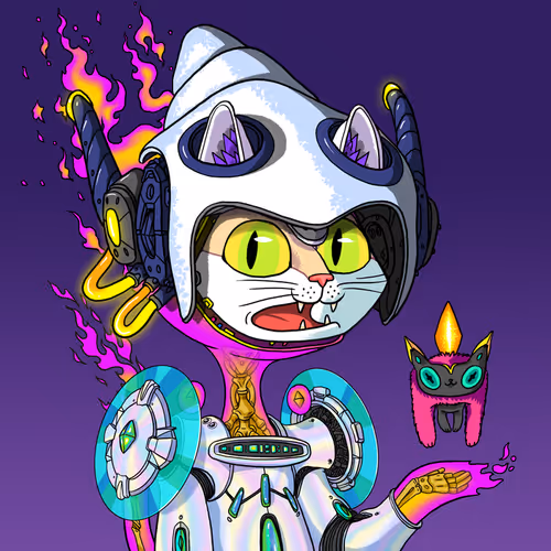 Alien Cat #1201