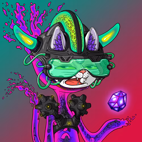 Alien Cat #871