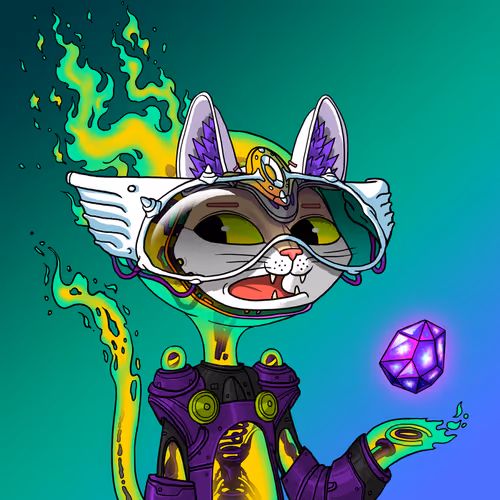 Alien Cat #1150