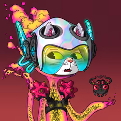 Alien Cat #2667
